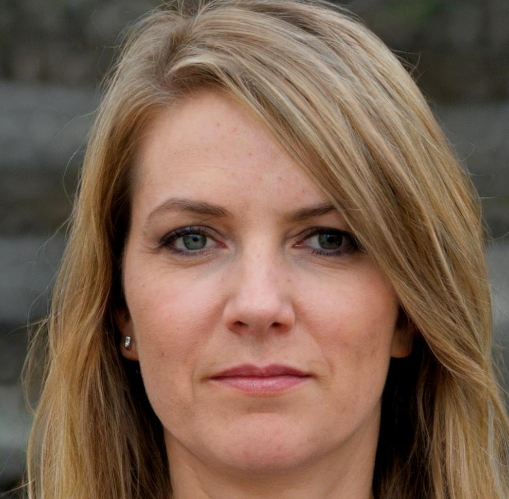 Professionelles Porträt von Claire Moreau